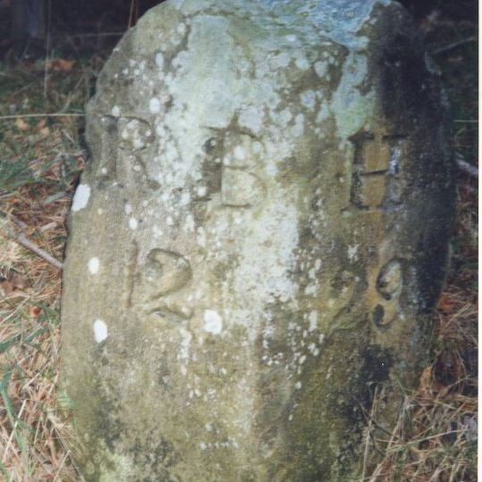 Milestone Circa A Quarter Of A Mile East Of Lordenshaw