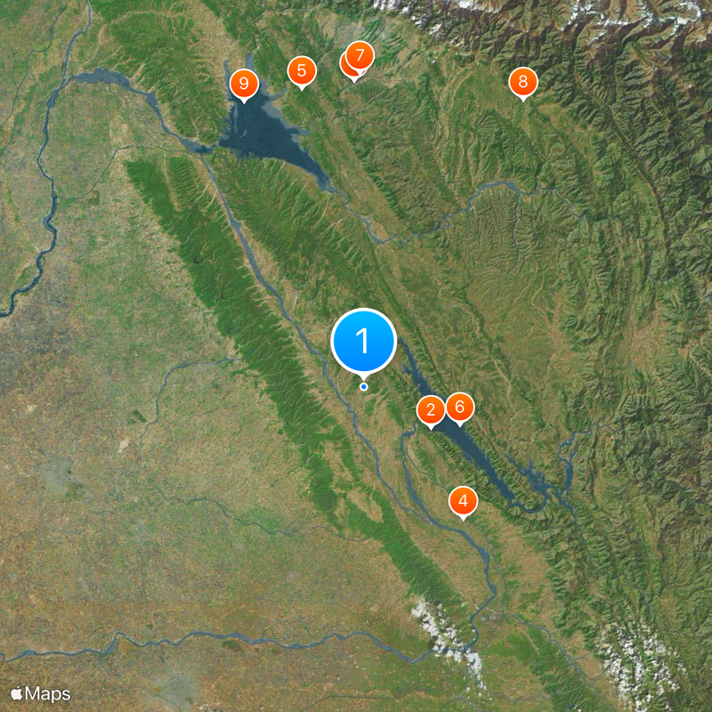 Una, Himachal Pradesh Map