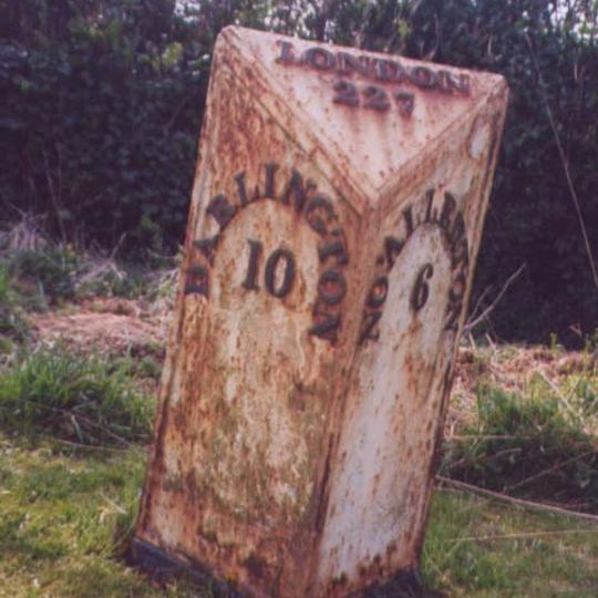 Milepost Approximately 500 Metres To North Of Salutation Farmhouse