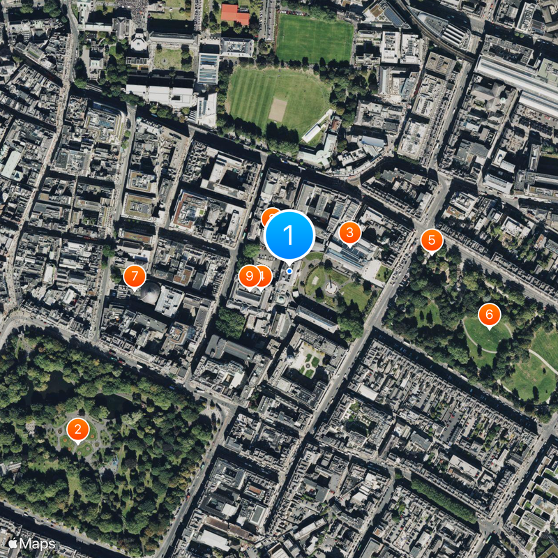 Leinster House Karte