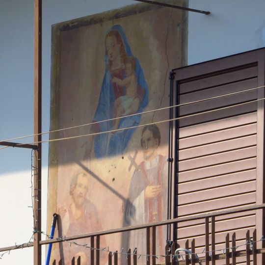 Opera d'arte, chiesa cattolica, murale