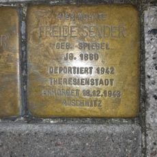 Stolperstein dedicated to Freide Sender