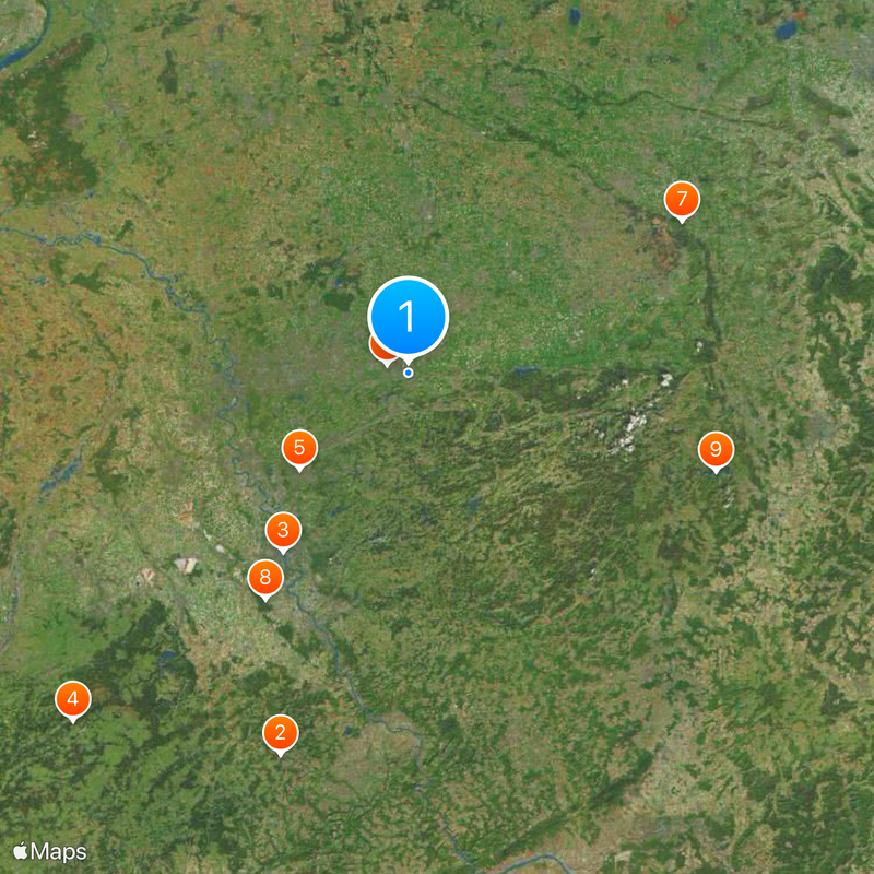 Rhénanie-du-Nord-Westphalie Carte