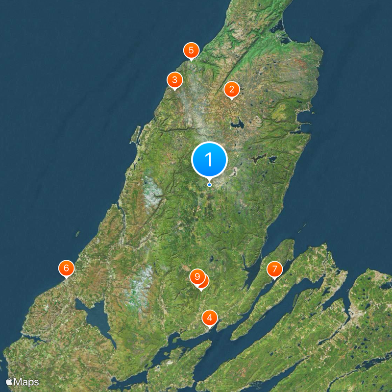 Cabot Trail Map