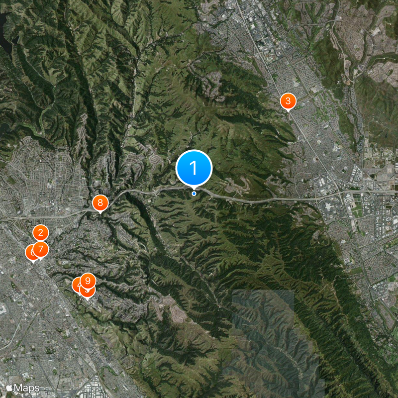 East Bay Map