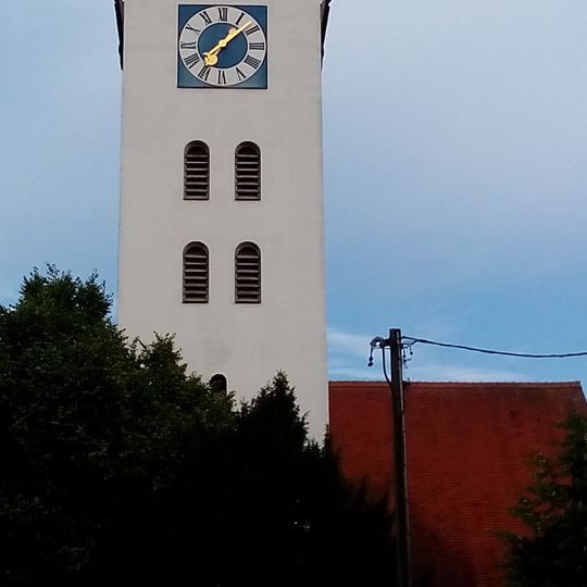 St Bartholomew Church in Oberstimm, Germany