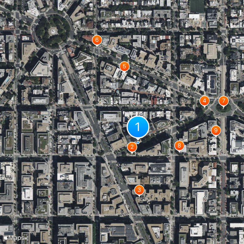 Cathedral of St. Matthew the Apostle Map