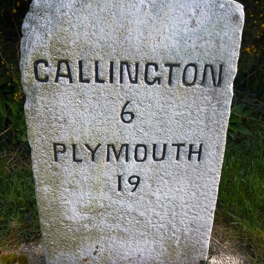 Milestone 500 Metres South East Of Coades Green
