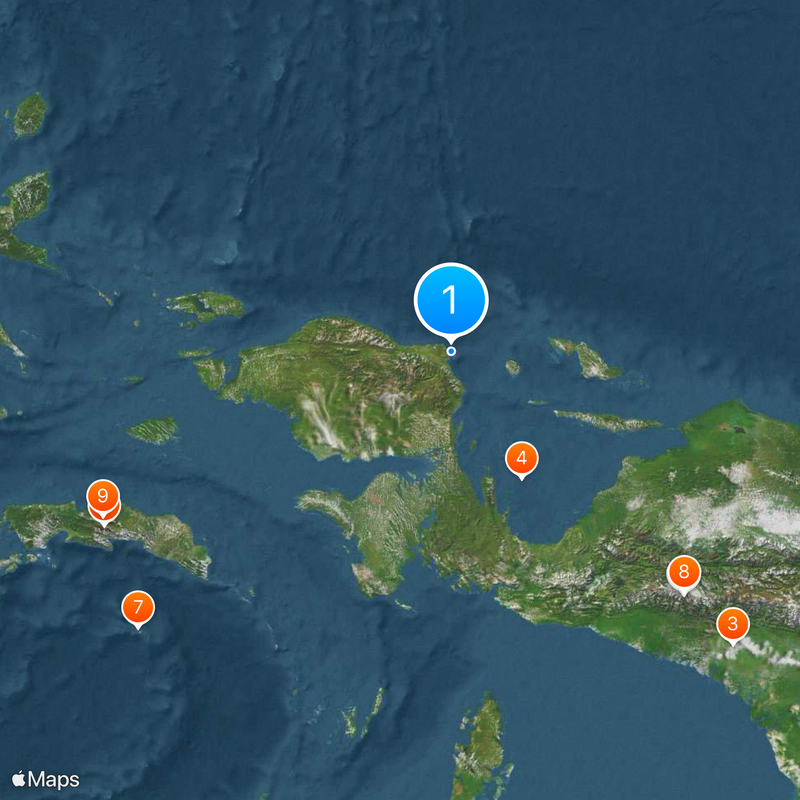 Manokwari Map