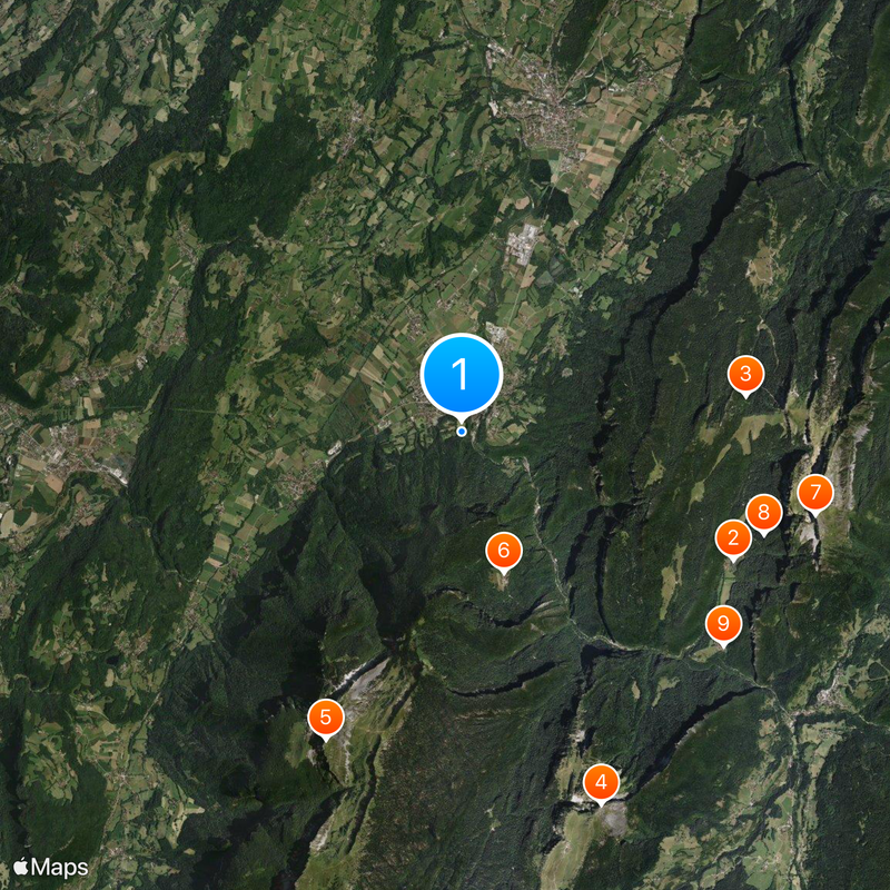 Dauphiné Map