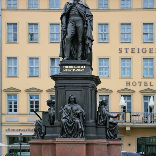 Sculpture of Frederick Augustus II of Saxony