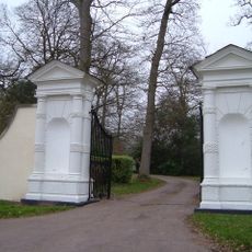 Gate Piers And Gates Approximately 350 Metres North West Of Rockbeare Manor