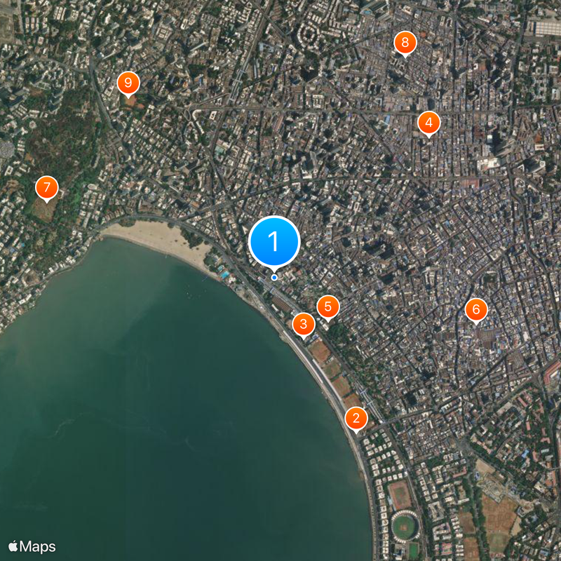 Saifee Hospital Map