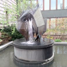 The Bank of Finland fountain