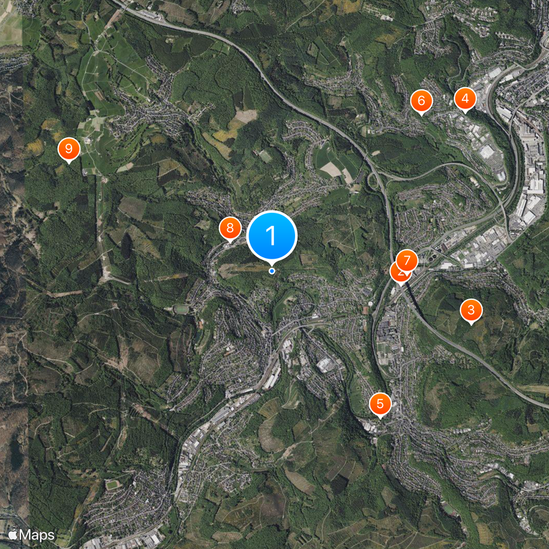 Siegerland Map