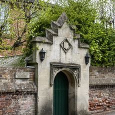 The Entrance Gateway And Garden Walls To Mickleham Cottage