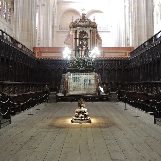Sillería del coro de la catedral de Segovia