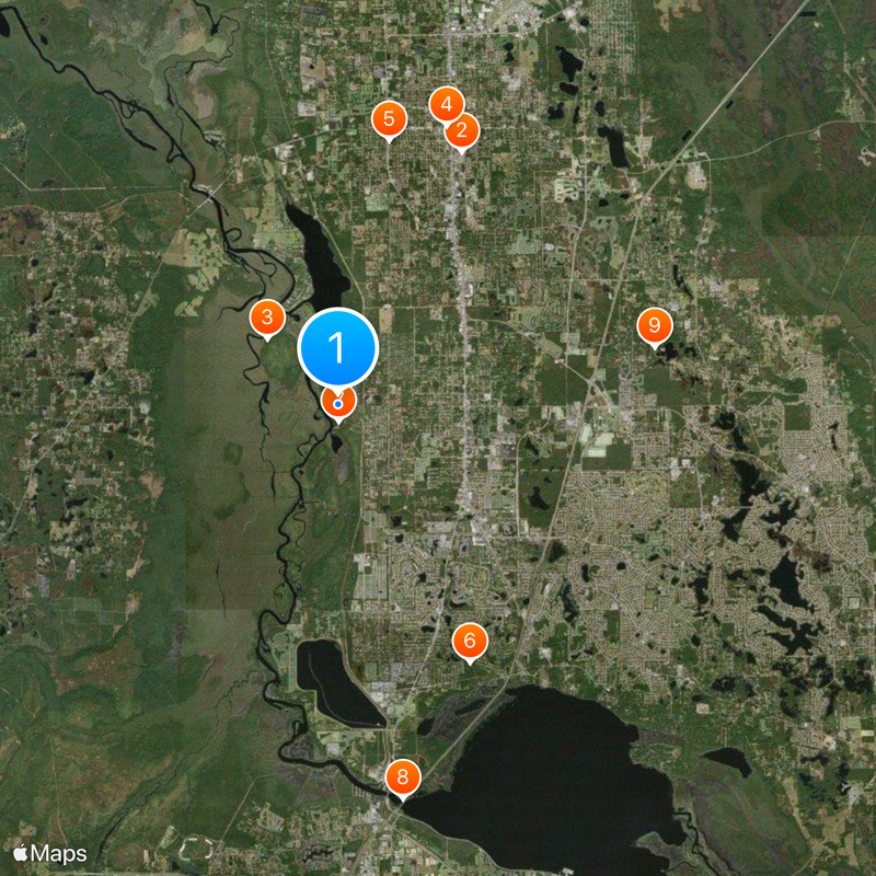 Blue Spring State Park Map