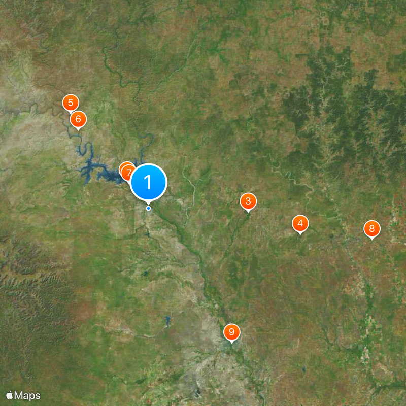 Ciudad Acuña Map