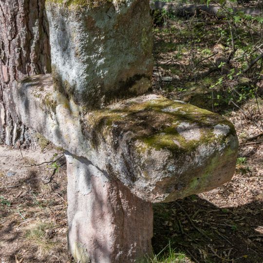 Steinkreuz im Hirtenbachtal bei Ebersbach