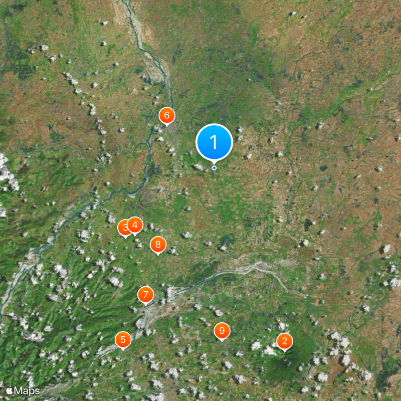 Hacienda Luisita Map