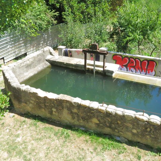 Resclosa i canal de Can Guetes