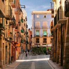 Plaça de Santiago Rusiñol i carrer de la Merceria