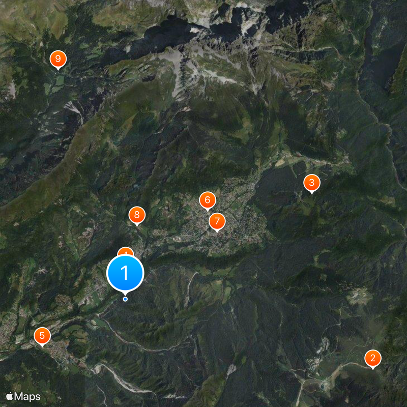 Castione della Presolana Map