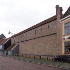 Resten van de middeleeuwse stadsmuur
