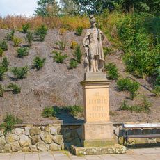 Socha svatého Floriana v Teplicích nad Metují v ulici Zámecká