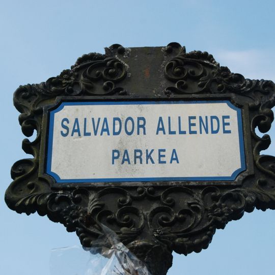 Salvador Allende parkea