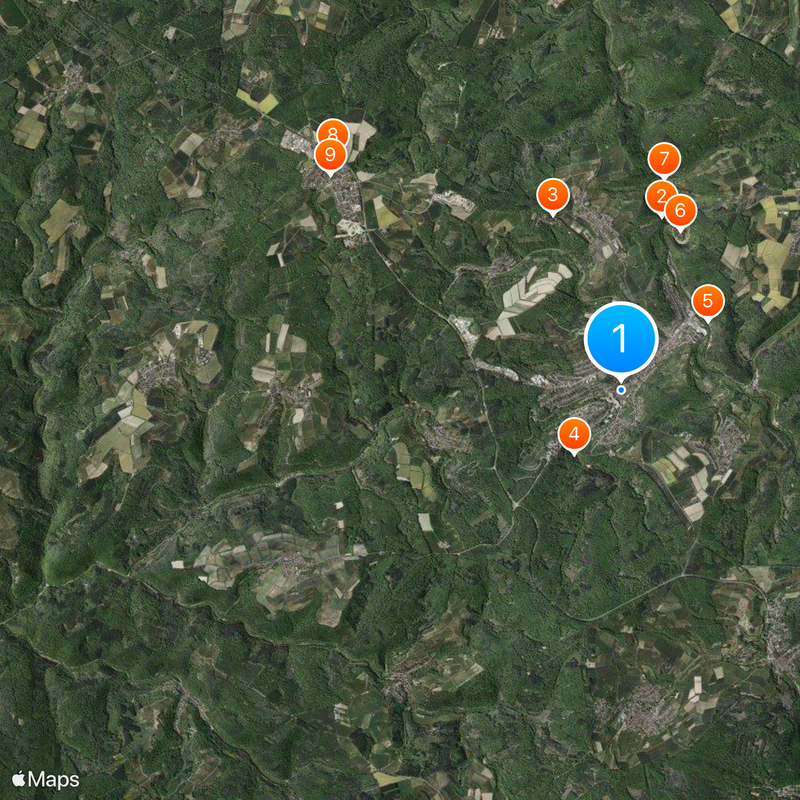 Bad Schwalbach Carte