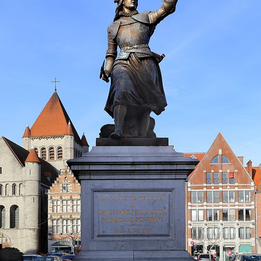 Statue de Christine de Lalaing