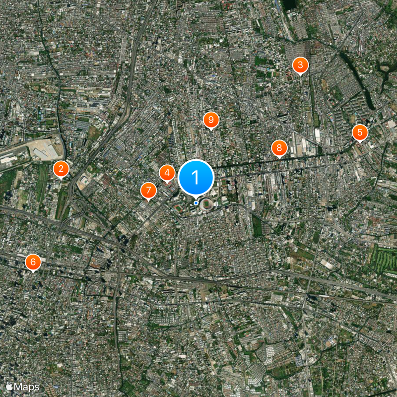 Ramkhamhaeng University Map