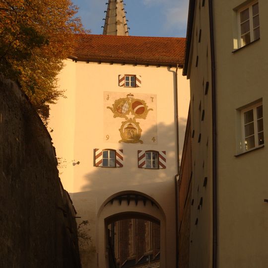 Westliches Stadttor, sogenanntes „Landshuter Tor“