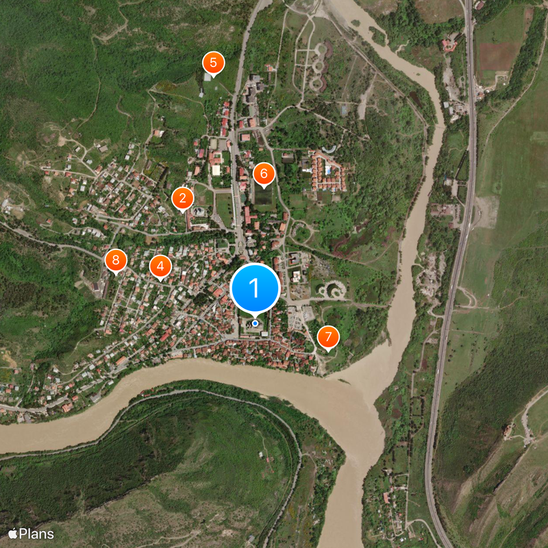 Svetitschoveli-kathedraal Kaart