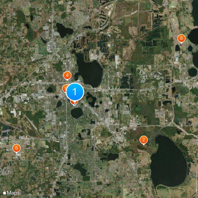 Florida Southern College Map