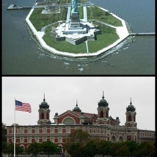 Monumento nacional de la Estatua de la Libertad, Isla Ellis e Isla de la Libertad