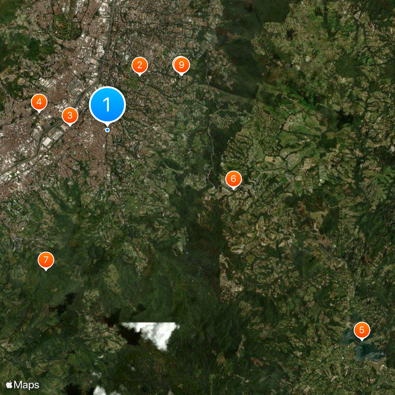 Envigado Map
