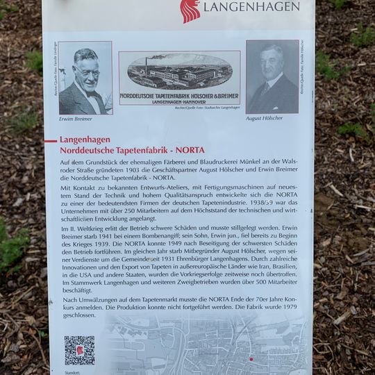 GLIEM Tafel 13 Die Norddeutsche Tapetenfabrik - NORTA