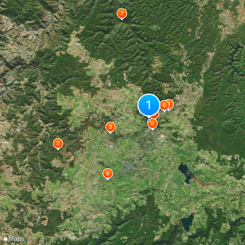 Southern Highlands Map