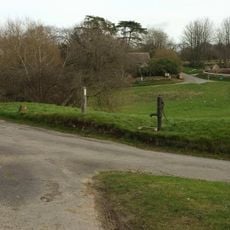 Village Pump And Stone Trough At The Western Corner Of The Green
