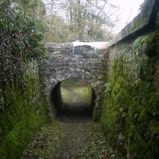 Railway Arch Over Sunken Horse Path And Retaining Walls To South West Of East Portal In Hincaster Tunnel