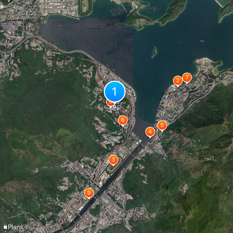 The Chinese University of Hong Kong Map