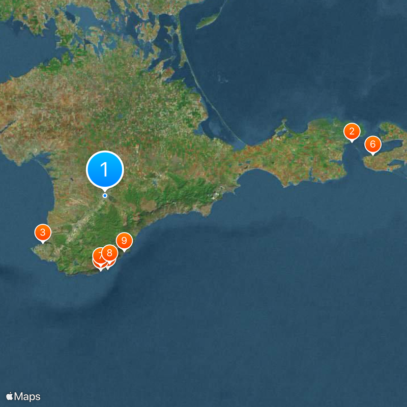 République autonome de Crimée Carte