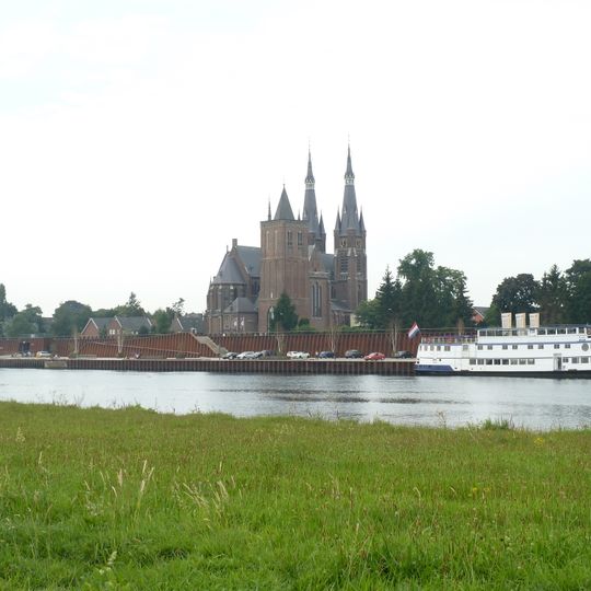 Roman bridge near Cuijk