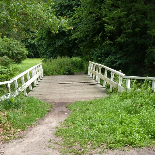 Dickninge, houten brug