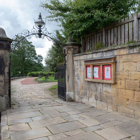 Churchyard Gates Of The Church Of St Mary And St Michael