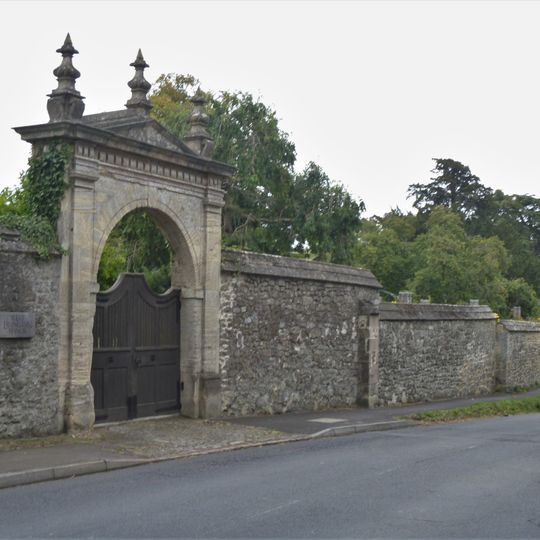 Arched Gateway In Garden Wall, South Of Lavington Manor