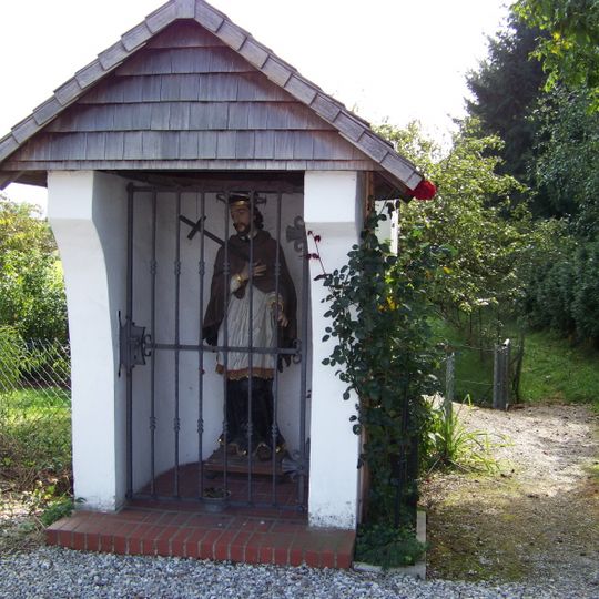 Holzfigur Johannes Nepomuk